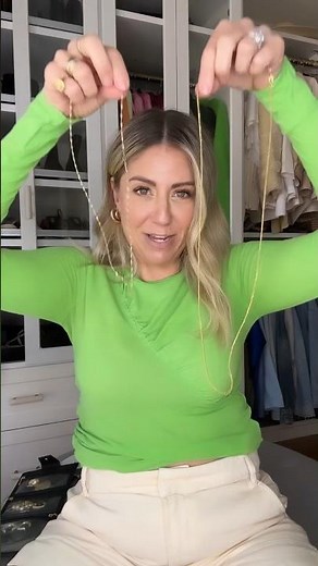 Easy Hack So Your Necklaces Don’t Tangle
