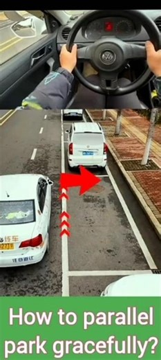 How to parallel parking tight space #shorts #parallelparking