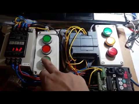 Bài tập 5: Điều khiển tốc độ và đảo chiều động cơ với PLC S7 1200 và Biến tần E700 qua model Analog