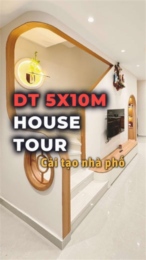 House Tour Căn Nhà 5x10: Thiết Kế Đầy Sáng Tạo