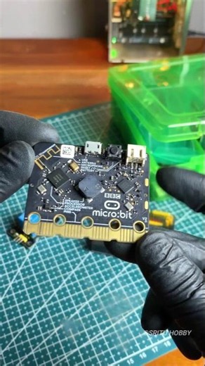 Relay Module Control with Microbit #microbit #srituhobby #relaymodule @sritu_hobby