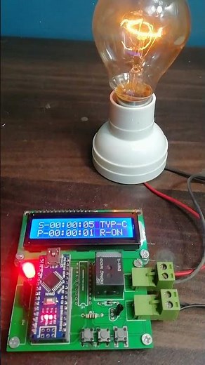 Arduino programmable cyclic timer