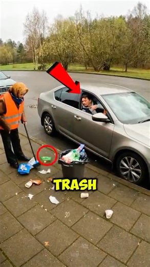 He Littered In Front Of Sweeper Big Regret 🧹😮