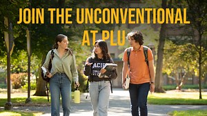 Interested in joining the unconventional at PLU? Then please join us for Fall Preview Day on November 11th and consider submitting your application by our next priority application deadline, November 15th. Learn more at www.plu.edu/admission | Pacific Lutheran University