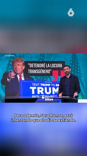👉 Trump llegó a la Casa Blanca prometiendo acabar con el "delirio trans" y se ha gastado cientos de millones de dólares en propaganda para que los estadounidenses vean a las personas transgénero como un peligro. Allí son el 0,5% de la población. #transfobia #USA #Trump Puedes ver el programa completo en #atresplayer 📲 Sigue a laSexta en Google Discover desde el enlace de nuestra bio. | laSexta