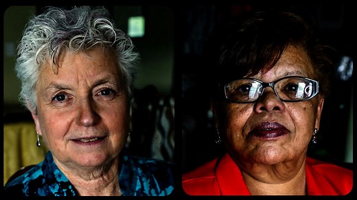 Her ancestors enslaved mine. Now we're friends