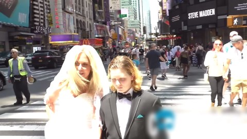 Public reactions to an unusual marriage scenario