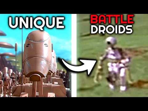 All 41 Battle Droid Types in Star Wars EXPLAINED