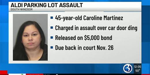 BOOKING PHOTO: Woman charged with assaulting driver whose door hit her vehicle, police say