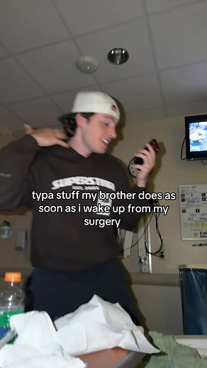 Waking Up After Surgery: Brother's Hilarious Antics