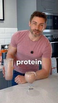 Here is how to make a super tasty and healthy high protein shake for breakfast. Calorie app - @Kalo