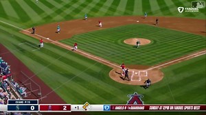 Angels score two runs on wild pitch