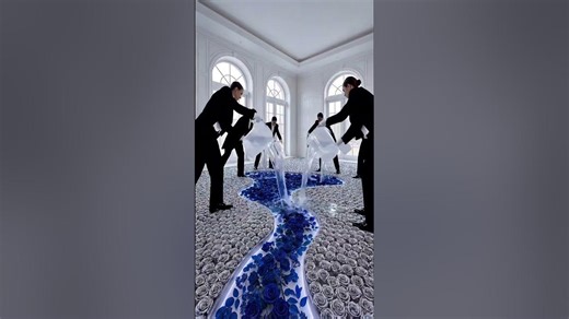 A Butler’s Touch of Perfection ☕✨#ai #aivideo #aishorts #aianimation #aigenerated #transformation