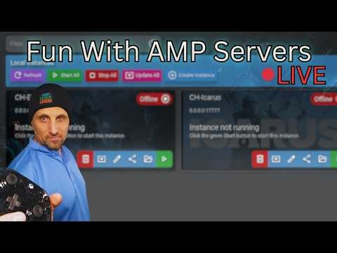 Vertical | Playing with AMP Game Servers - Self-Hosted Gaming Infrastructure