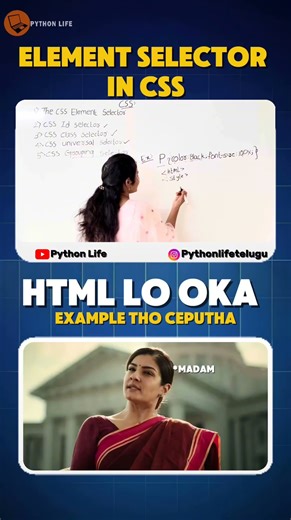Element Selector in Css