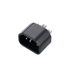 [Hot Item] C14 Pin Tail Male Plug for Power Cord Crimping
