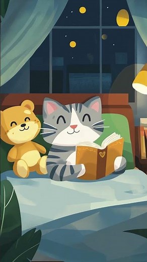 Aaa Kotki Dwa 🐱Kołysanka dla dzieci - PiosenkiDlaDzieci #bajkanadobronac #dladzieci #kołysanka