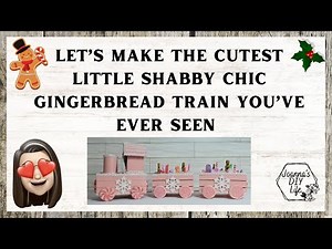 DIY Gingerbread Train Craft You NEED To Make This Christmas!