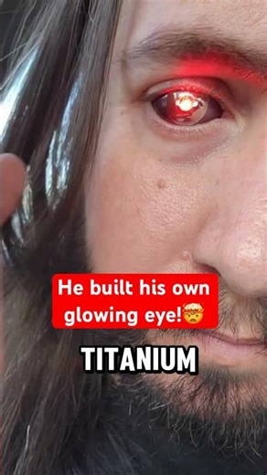 He Built a Real LED Eye After Losing His!