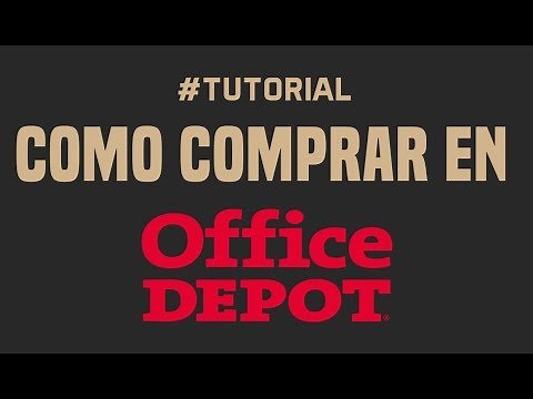 Tutorial: Como COMPRAR en OFFICE DEPOT