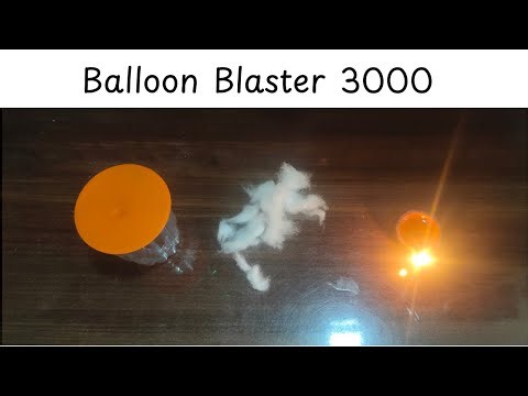 💨💥🎈THE BALLOON BLASTER CHALLENGE! (It Even Puts Out a Candle!) #kids #science #balloon #diy