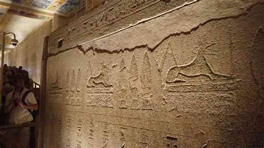 Exploration Deep Into the Tunnels And Tombs Of The Valley Of The Kings In Egypt