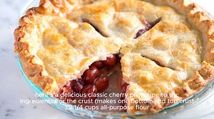 Cherry pie recipe