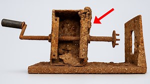 15K views · 258 reactions | Restoration of 100-Years-Old Antique Spiral Potato Cutter Machine #metal #oldthings #rusty #antique #oldtools #asmr | Beta Restoration | Facebook