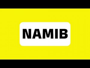 How to Pronounce Namib (Desert in Namibia, known for its high sand dunes) Correctly