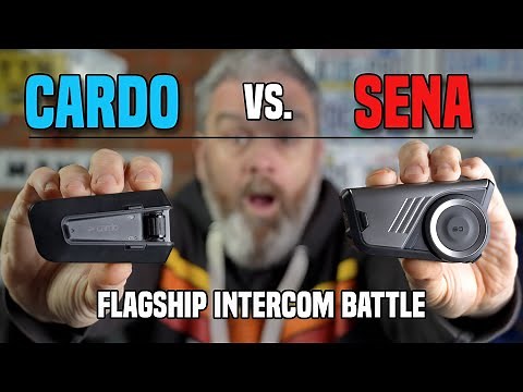 Cardo Packtalk Pro vs Sena 60S - Flagship Comms go Head to Head