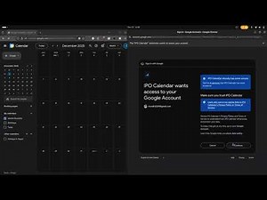 Why calendar.events is being used in IPO Calendar