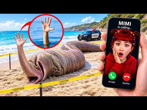 My Drone Filmed SEA HAND MONSTER Appearing on the BEACH in Real Life!! (Where Did It Go?)