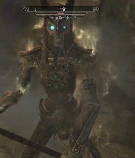 First powerful draugr #dawnguard #skyrim #shortvideo #modded