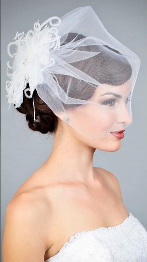 HOW TO MAKE A FEATHER FLOWER FASCINATOR BRIDAL ACCESSORY