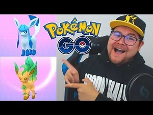 EVOLVING SHINY GLACEON & SHINY LEAFEON IN POKÉMON GO!