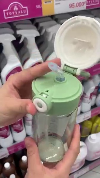 Bình nước trẻ em Goki Rudy 450ml chính hãng inochi