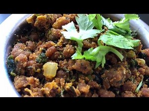 How to make Zunka recipe/Maharashtrian zunka recipe/Dry zunka recipe/jhunka recipe/Dry pitla/