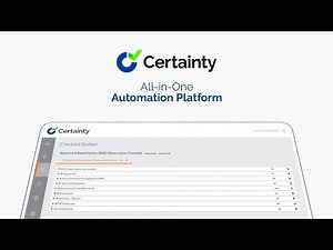 Welcome to Certainty Software.