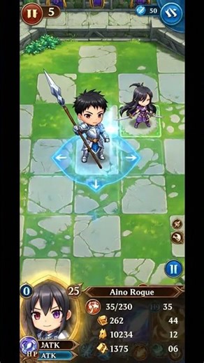 Tactical Grid RPG Anime Strategy Mobile Game