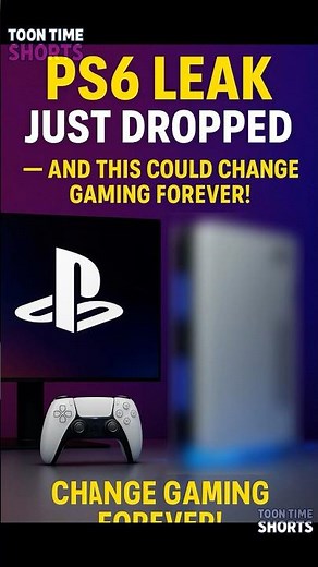 PS6 LEAKED! 😱Next-Gen Console Specs & Design Finally Revealed 🔥#PS6 #PlayStation6 #shorts