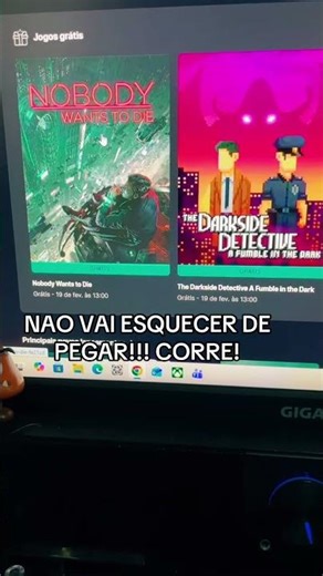 Don't forget to grab the games from EPIC GAMES.