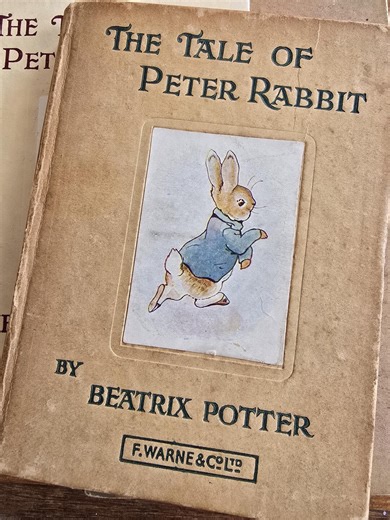 Vintage Peter Rabbit Book Beatrix Potter Mid Century Warne Edition Illustrated - Etsy