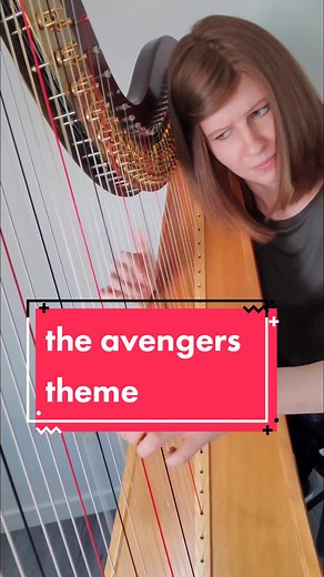 Epic Avengers Theme Harp Cover