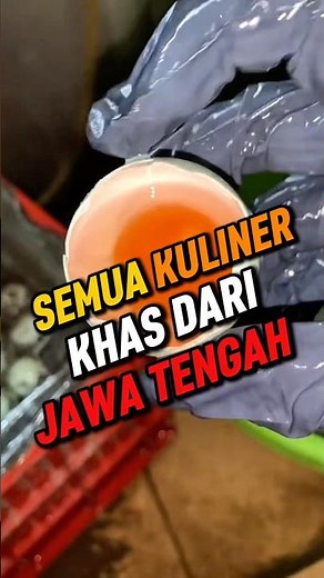 All the typical foods from Central Java that you should know