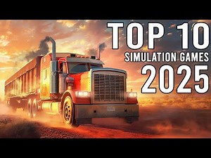 2025 Top 10 ★ Die Besten Simulationsspiele für PC, PS5 and Xbox Series X|S.