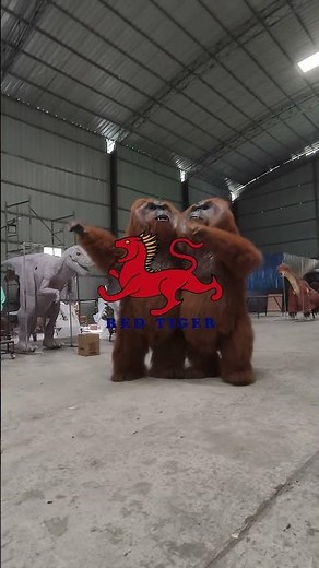 Realistic Gorilla Costumes in Action | Performance Suits Demo