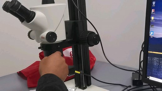 Leica莱卡显微镜现场教学