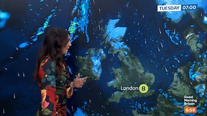 Today it will be cold, dry and bright. @LauraTobin1 has the forecast and the outlook for the week ahead. | Good Morning Britain