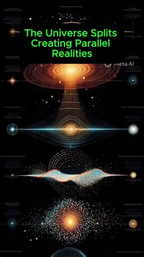 Multiverse concept from Quantum Mechanics #secret #space #universe #multiverse #quantummechanic