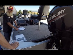 2019 Tracker Classic Walk Thru By Bass Pro Employee And Water Test